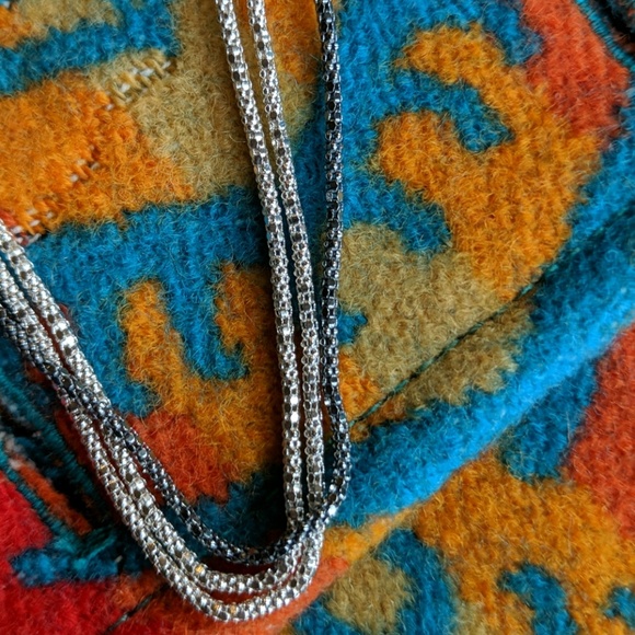 Silpada Chain Reaction Necklace Italian 925 NWT - Picture 3 of 5